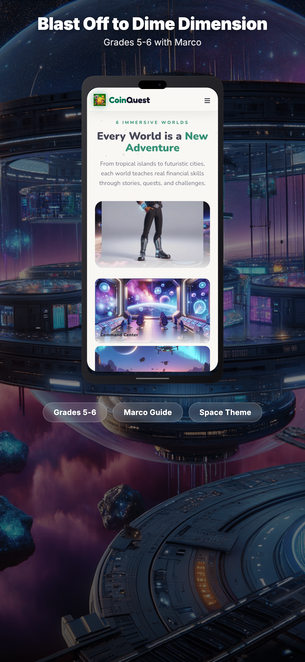 CoinQuest app screen 5