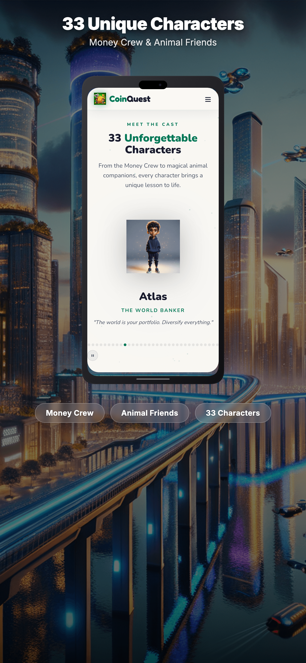CoinQuest app screen 7