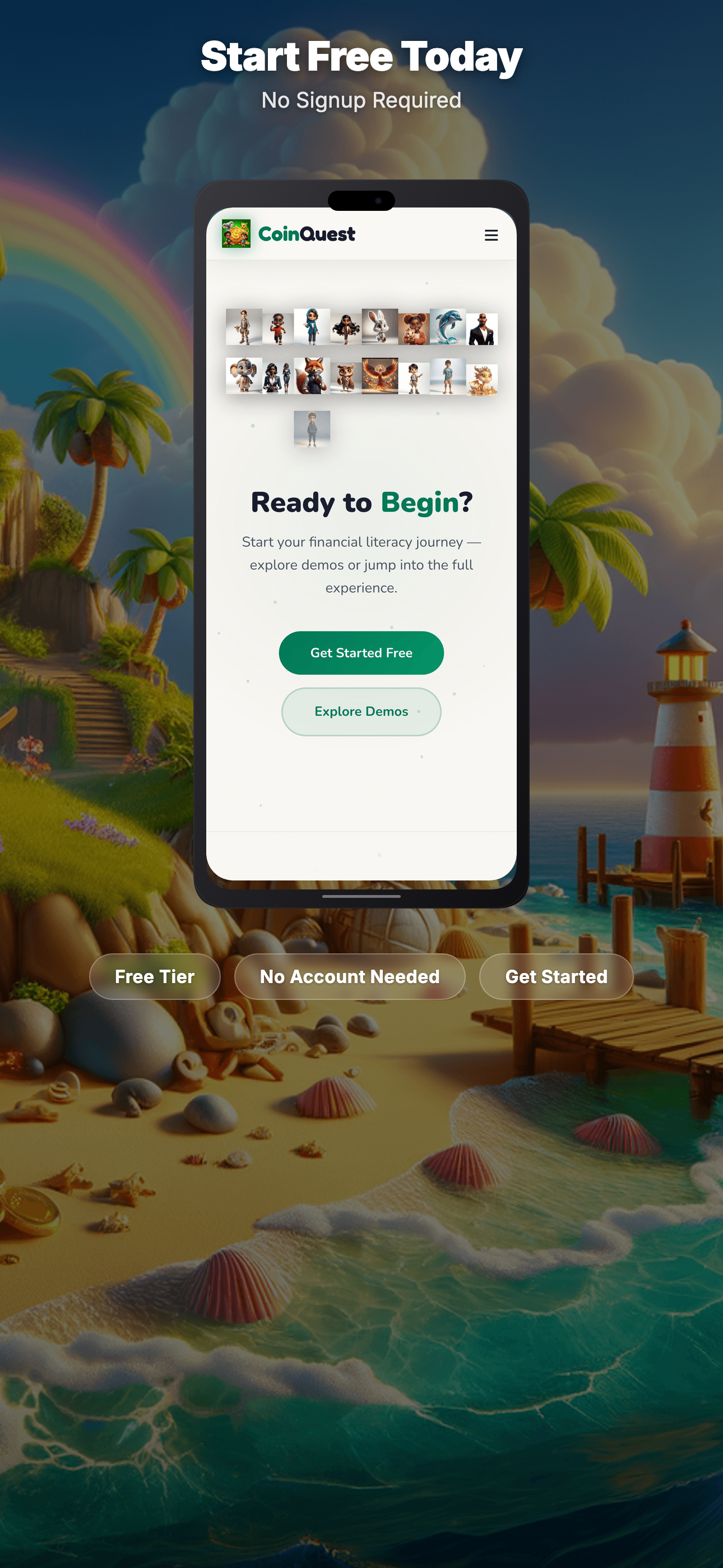 CoinQuest app screen 10